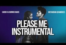 Cardi B ft Bruno Mars – Please Me (Instrumental) Cardi B Please Me Instrumental