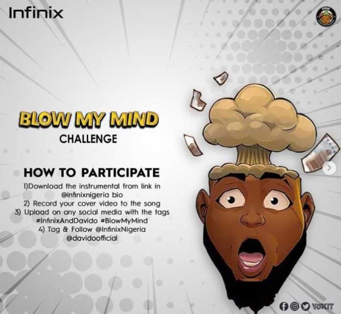 Davido Blow My Mind Challenge Instrumental