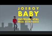Joeboy – Baby Instrumental Joeboy Baby Instrumental
