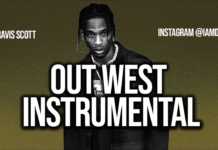 Travis Scott – Out West Instrumental (ft Young Thug)