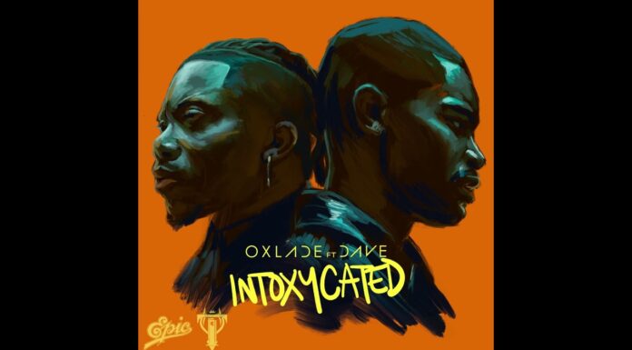 Instrumental of INTOXYCATED by Oxlade ft. Dave