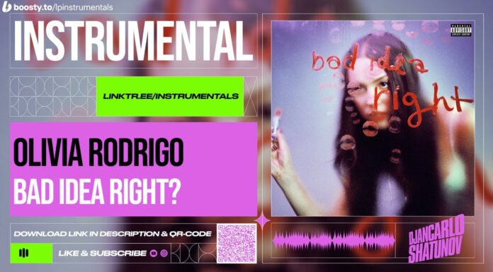 Instrumental of bad idea right? by Olivia Rodrigo