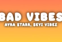 Download Instrumental: Ayra Starr – Bad Vibes Ft. Seyi Vibez (Beat By Nagode)