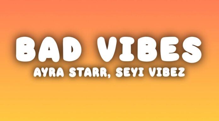 Download Instrumental: Ayra Starr – Bad Vibes Ft. Seyi Vibez (Beat By Nagode)